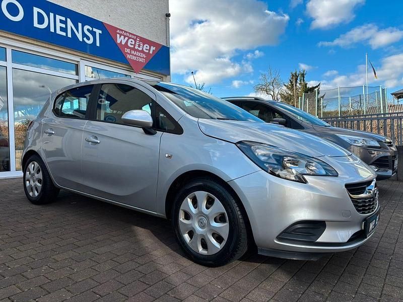 Gebraucht Opel Corsa Edition 69 PS (50 kW) 2017 Silber Kleinwagen