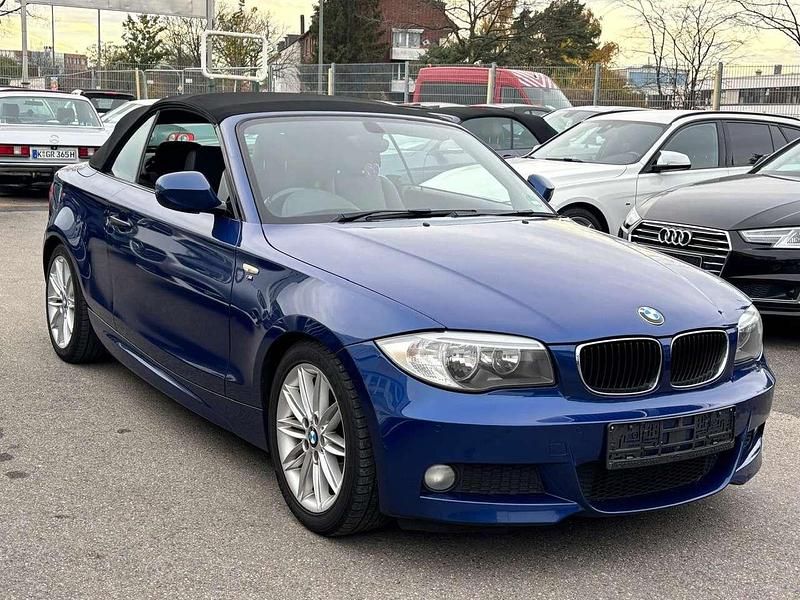 Lemansblau Gebraucht 2012 BMW 120 Cabriolet M Sport Cabrio | 6.950 € - Bild 1/4
