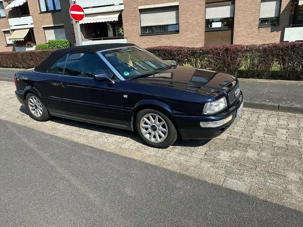 Gebraucht Audi 80 116 PS (85 kW) 1998 Blau Cabrio