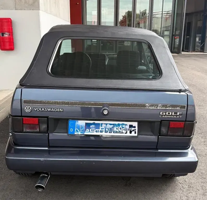 Gebraucht VW Golf Cabriolet 98 PS (72 kW) 1989 Blau Cabrio