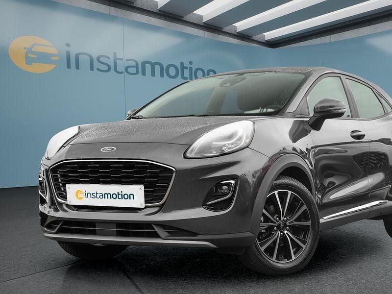 Grau Gebraucht 2021 Ford Puma Titanium SUV | 15.849 € (Superpreis) - Bild 1/4