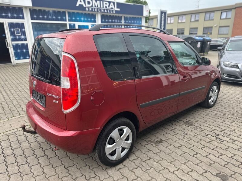 Gebraucht Skoda Roomster Style 80 PS (58 kW) 2008 Rot Van / Kleinbus