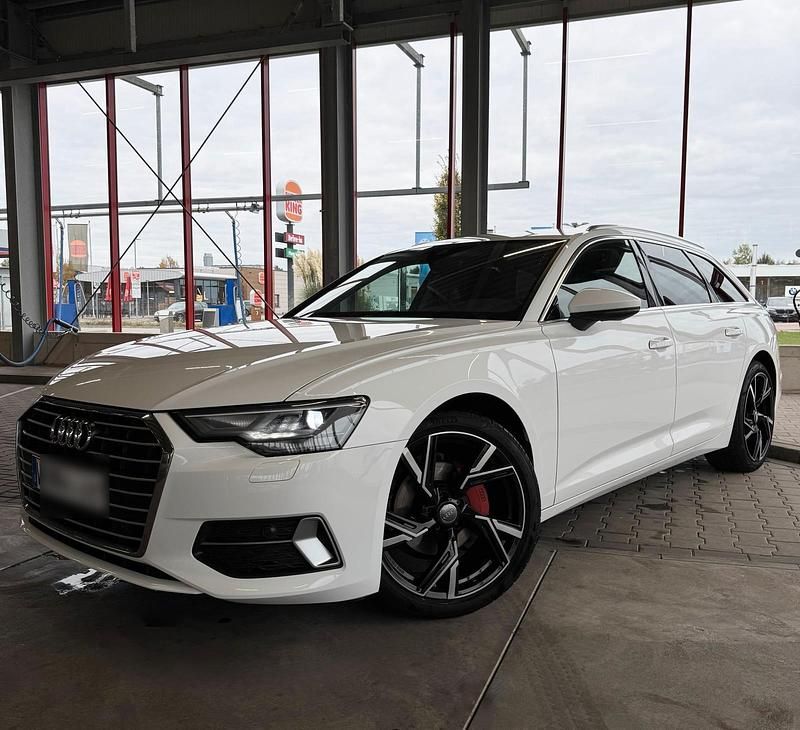 Weiß Gebraucht 2019 Audi A6 Sport Kombi | 22.989 € (Teuer) - Bild 1/4
