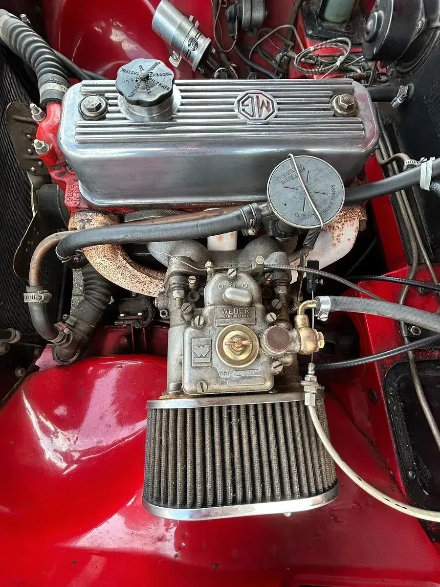 Używany MG B 95 KM (69 kW) 1964 Czerwony Kabriolet