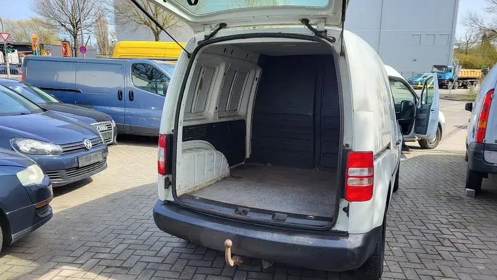 Gebraucht VW Caddy 75 PS (55 kW) 2012 Weiß Van / Kleinbus