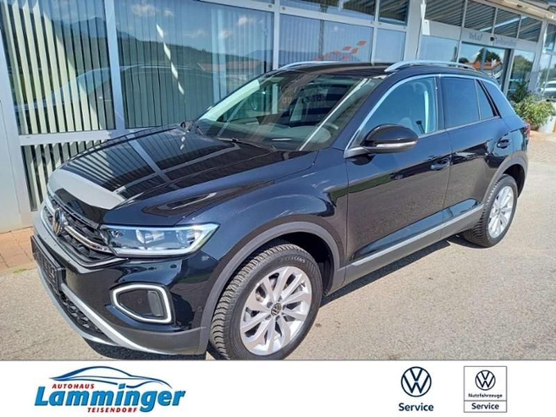 Schwarz Gebraucht 2024 VW T-Roc Style SUV | 28.490 € (Fairer Preis) - Bild 1/4