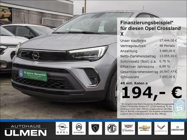 Grau Gebraucht 2021 Opel Crossland X Edition SUV | 17.444 € (Fairer Preis) - Bild 1/4
