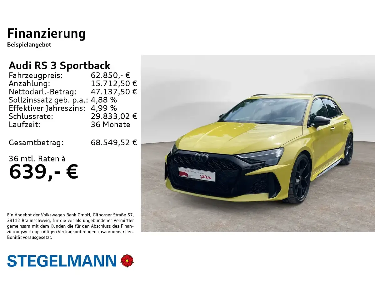 Gebraucht Audi RS3 400 PS (294 kW) 2025 Limousine