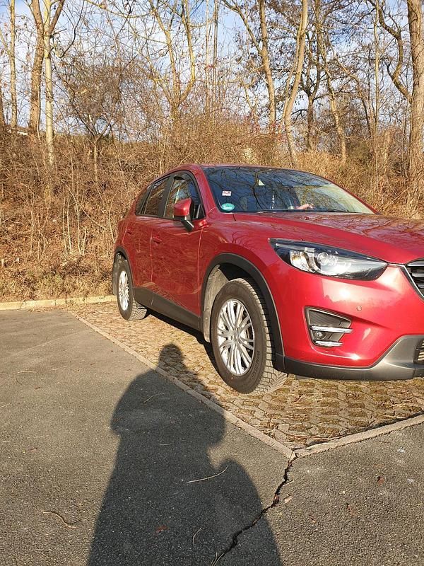 Gebraucht Mazda CX-5 150 PS (110 kW) 2017 Rot SUV