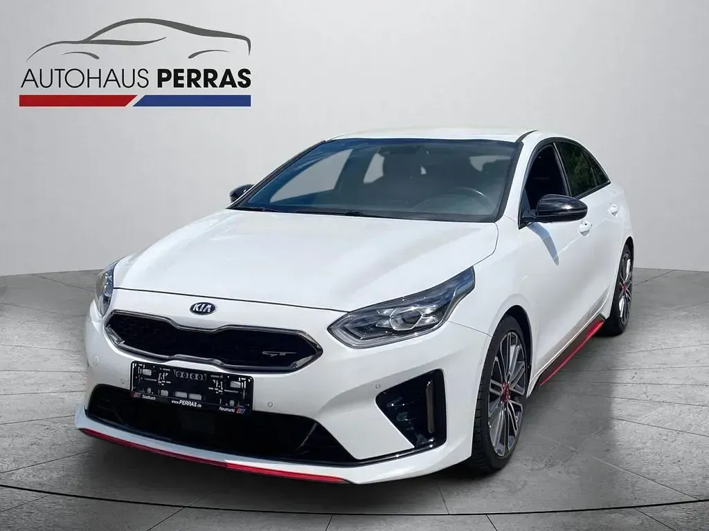 Gebraucht Kia ProCeed GT 204 PS (150 kW) 2021 Deluxeweiss (metallic) Kombi