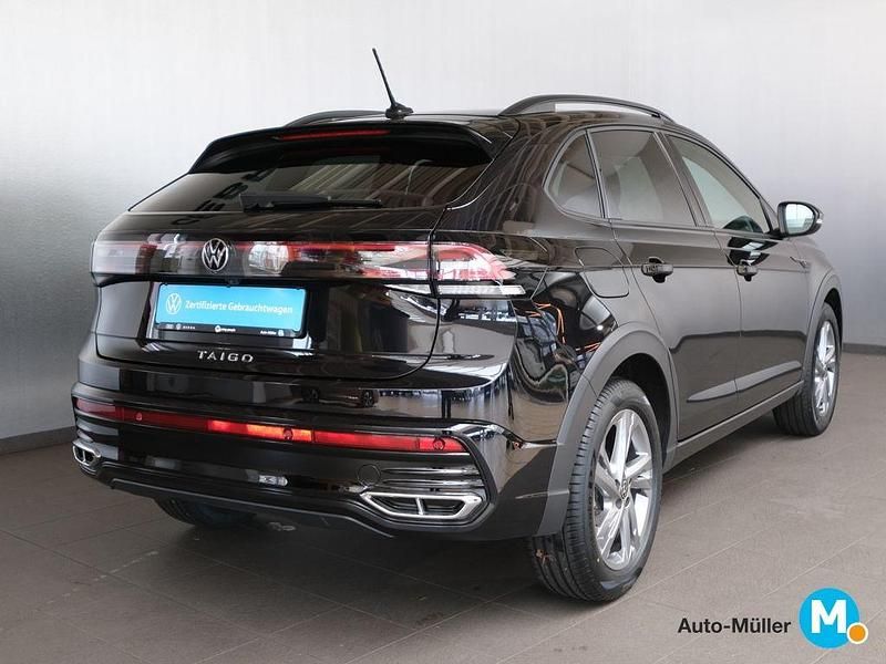 Gebraucht VW Taigo R-line 150 PS (110 kW) 2022 Deep black perleffekt (metallic) SUV