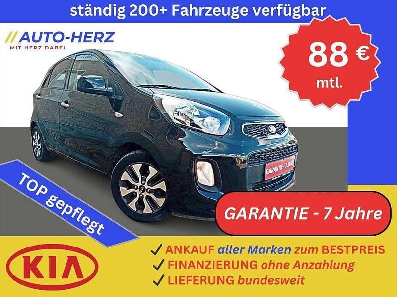 Schwarz Gebraucht 2017 Kia Picanto DREAM-TEAM Edition Kleinwagen | 7.490 € (Guter Preis) - Bild 1/3