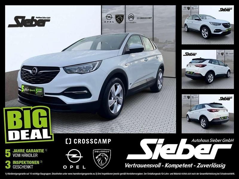 Jade weiss Gebraucht 2021 Opel Grandland X Edition SUV | 21.490 € (Guter Preis) - Bild 1/4