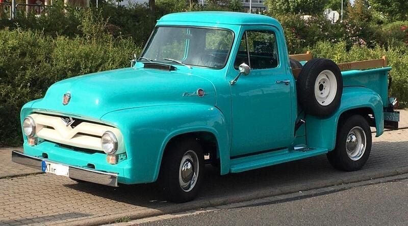 Andere außenfarben Gebraucht 1955 Ford F100 | 34.000 € - Bild 1/4