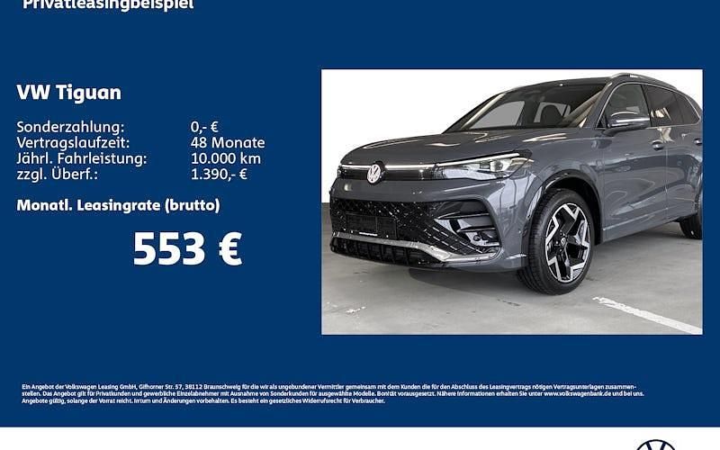 Neu VW Tiguan R-line 150 PS (110 kW) 2026 Grau SUV