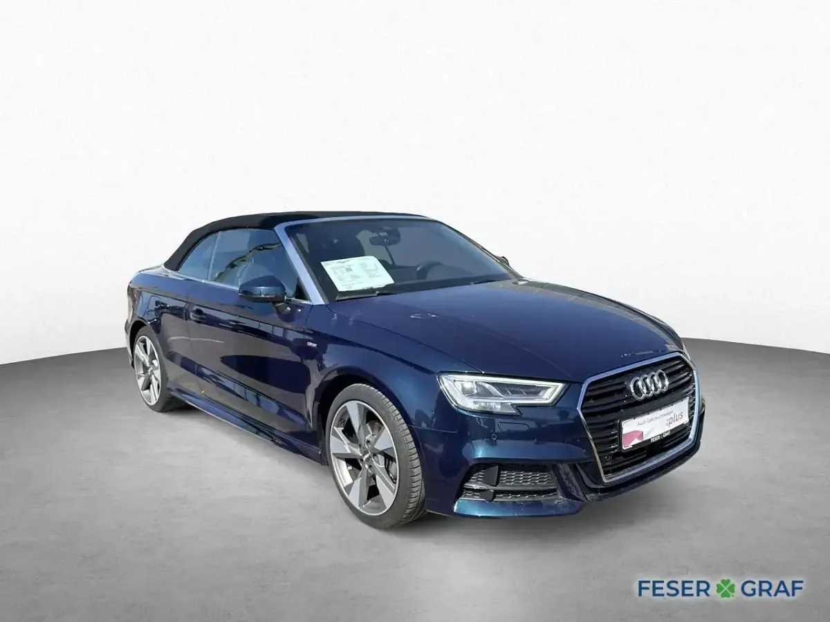 Gebraucht Audi A3 Cabriolet Sport 150 PS (110 kW) 2017 Kosmosblau metallic Cabrio
