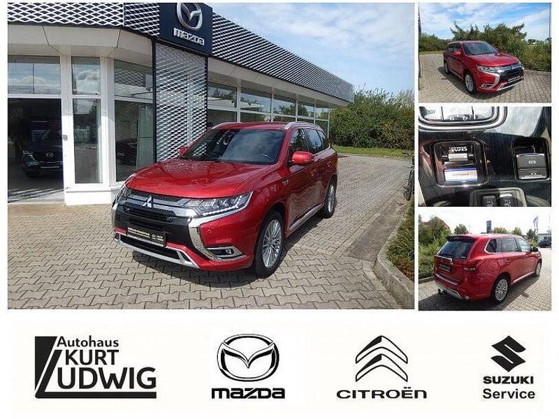 Dynamik rot (d) Gebraucht 2020 Mitsubishi Outlander Plus SUV | 21.990 € (Fairer Preis) - Bild 1/4