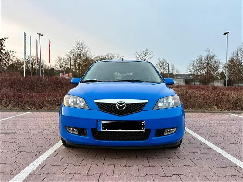 Gebraucht Mazda 2 101 PS (74 kW) 2004 Blau Kleinwagen