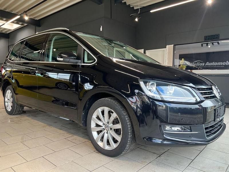 Gebraucht VW Sharan Highline 150 PS (110 kW) 2018 Schwarz Van / Kleinbus