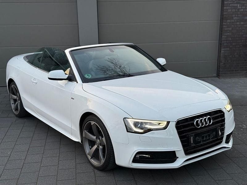 Gebraucht Audi A5 Cabriolet S-Line 177 PS (130 kW) 2016 Weiß Cabrio