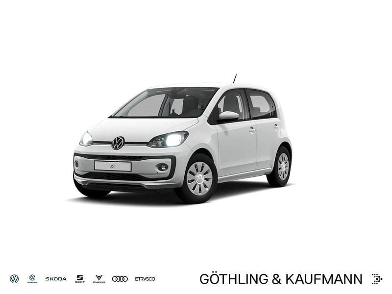Weiß Gebraucht 2023 VW up! move up! Kleinwagen | 13.429 € (Fairer Preis) - Bild 1/4