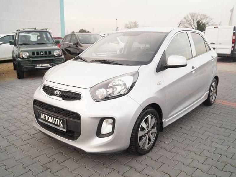 Gebraucht Kia Picanto Spirit 86 PS (63 kW) 2016 Silber Kleinwagen