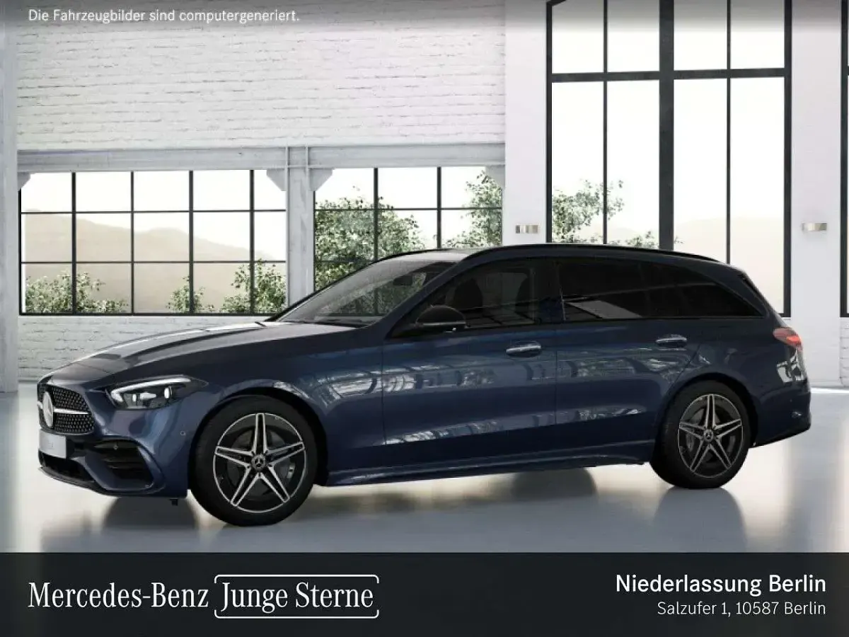 Gebraucht Mercedes C300e AMG 204 PS (150 kW) 2022 Blau Limousine