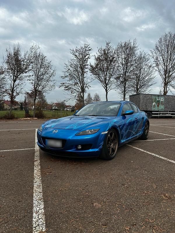 Second-hand Mazda RX8 192 CP (141 kW) 2004 Albastru Coupe