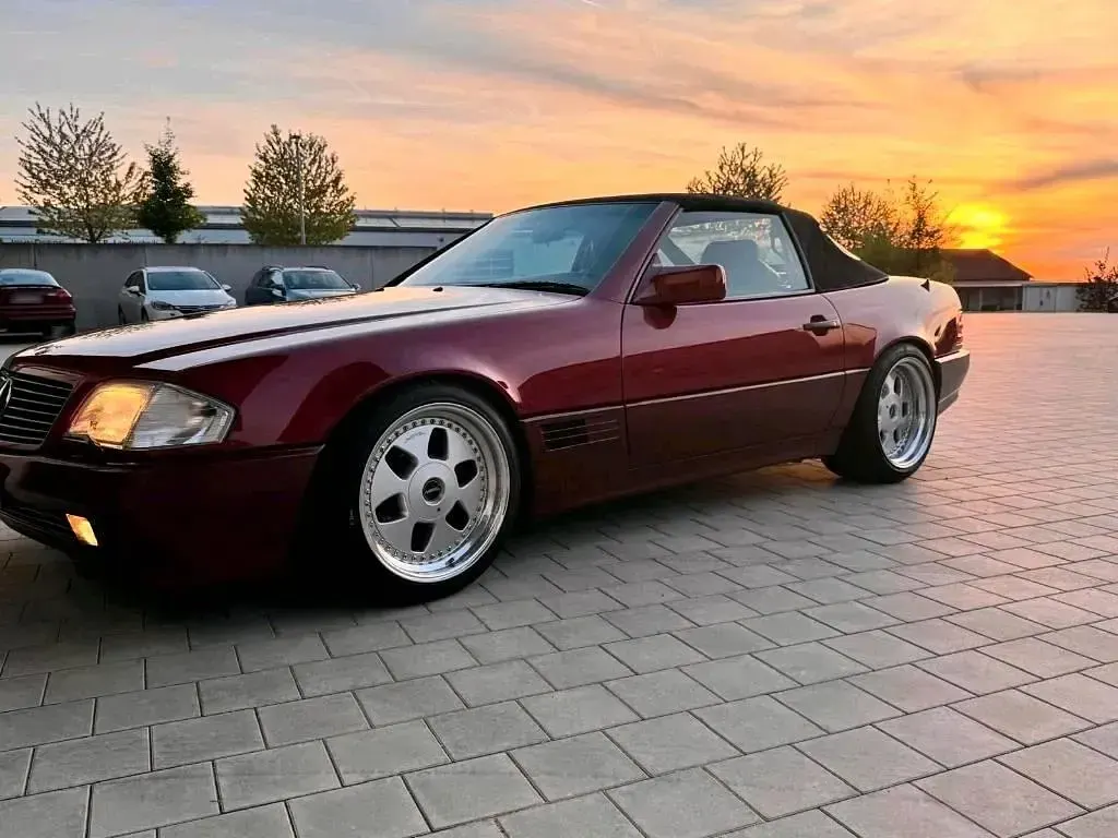 Gebraucht Mercedes SL500 326 PS (239 kW) 1991 Rot Cabrio
