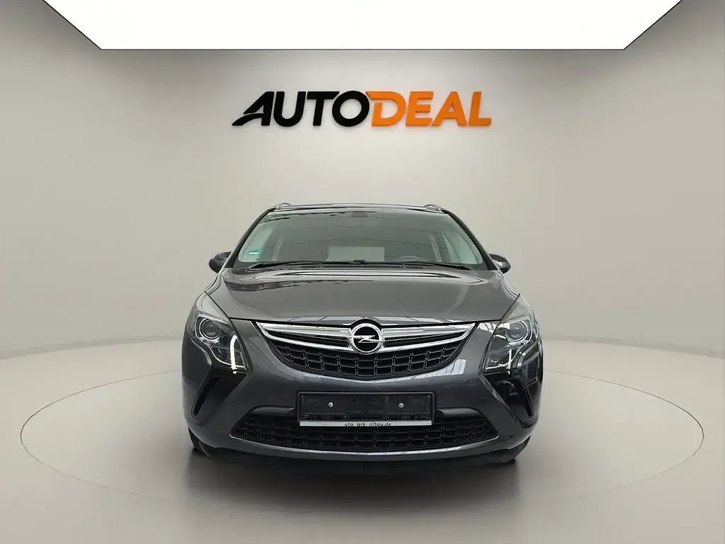 Gebraucht Opel Zafira Tourer Edition 140 PS (102 kW) 2012 Grau Van / Kleinbus