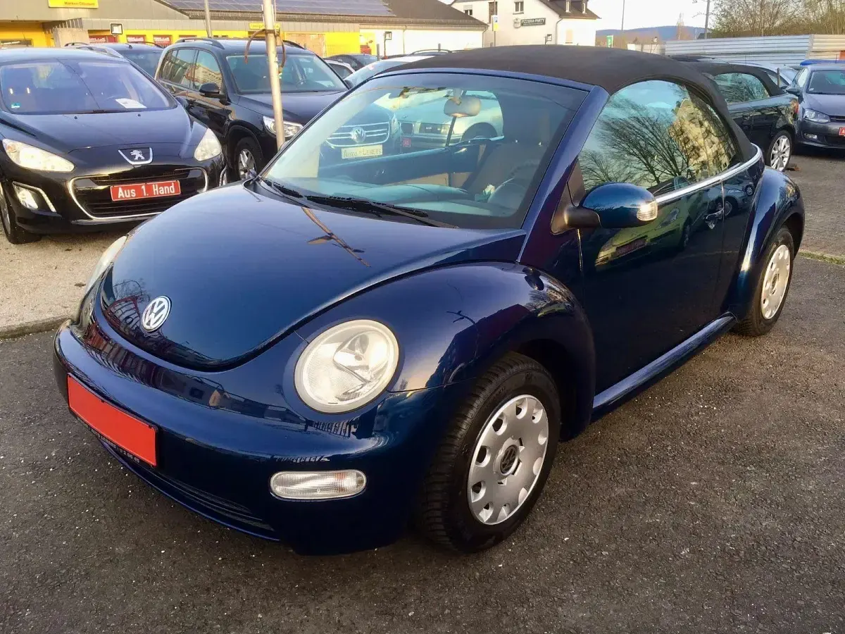 Gebraucht VW New Beetle 75 PS (55 kW) 2005 Blau Kleinwagen