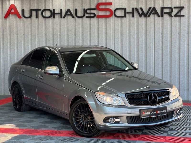Palladiumsilber Gebraucht 2007 Mercedes C200 Limousine | 5.790 € (Fairer Preis) - Bild 1/4