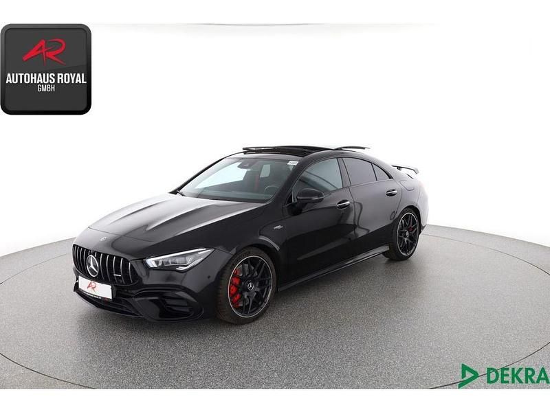 Schwarz Gebraucht 2020 Mercedes CLA45 AMG AMG Coupé | 47.879 € (Fairer Preis) - Bild 1/4