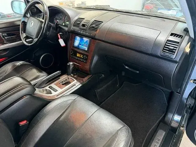 Usata SsangYong Rexton 165 CV (121 kW) 2005 Nero SUV