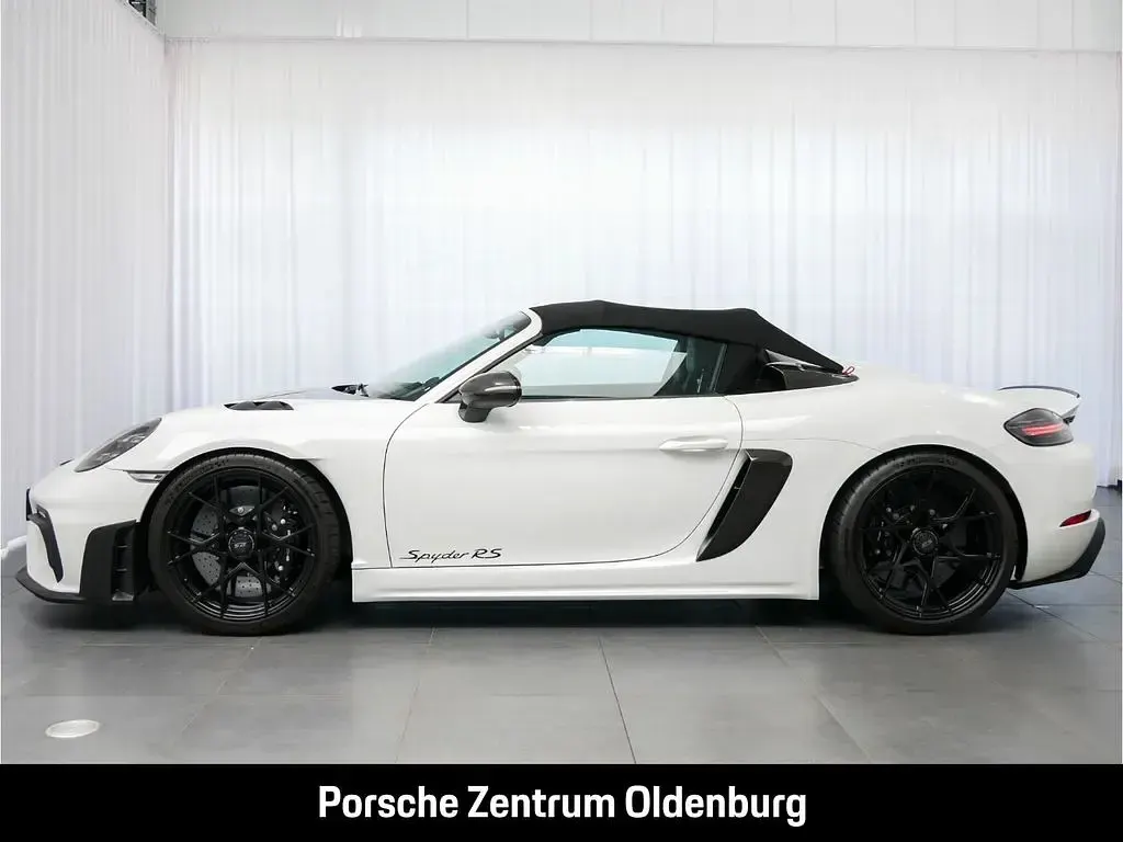 Gebraucht Porsche 718 Spyder 500 PS (367 kW) 2024 Weiß Cabrio