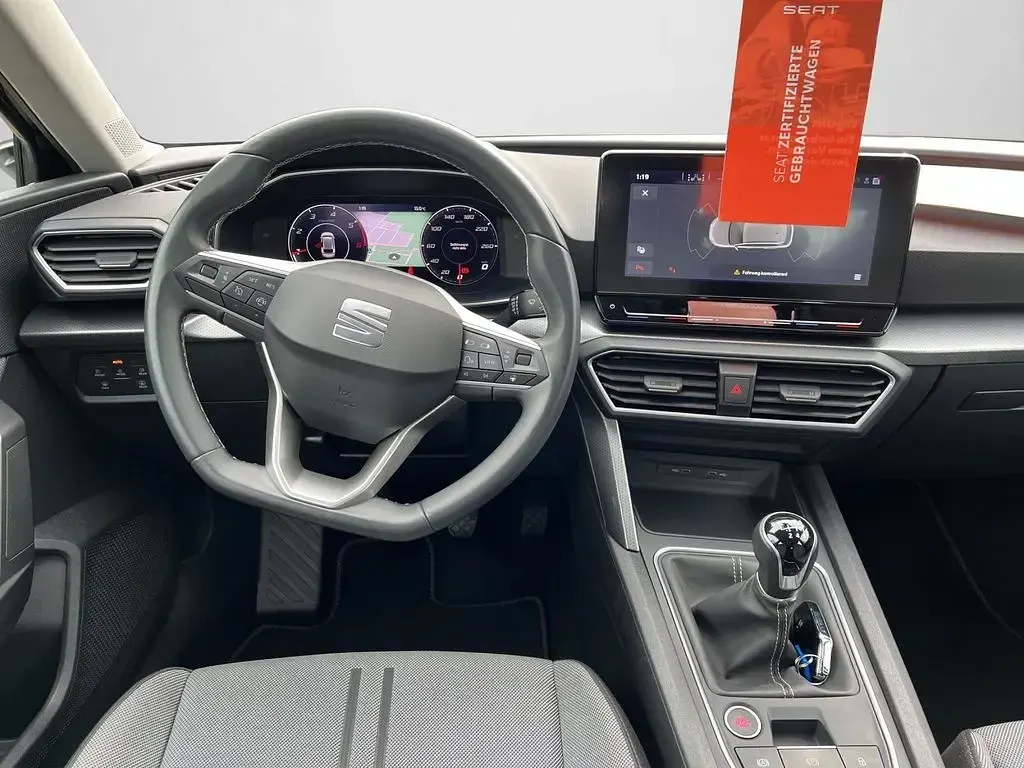 Gebraucht Seat Leon Style 150 PS (110 kW) 2022 Midnight schwarz metallic Kombi