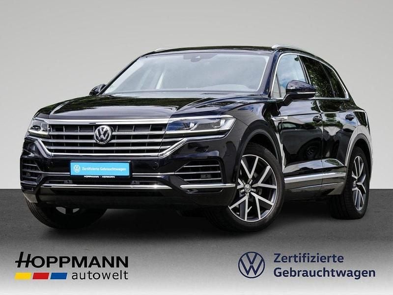 Schwarz Gebraucht 2020 VW Touareg Elegance SUV | 47.460 € (Superpreis) - Bild 1/4