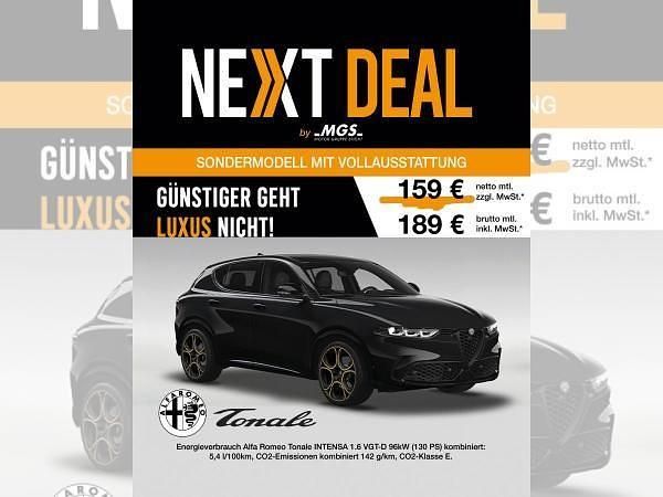 Schwarz Neu 2025 Alfa Romeo Tonale SUV | 34.490 € (Superpreis) - Bild 1/4