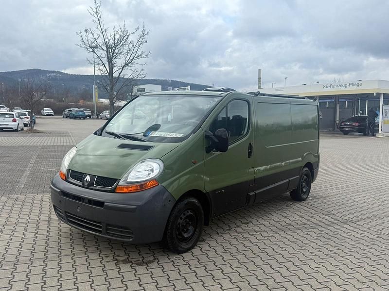 Gebraucht Renault Trafic 101 PS (74 kW) 2003 Grün Van / Kleinbus