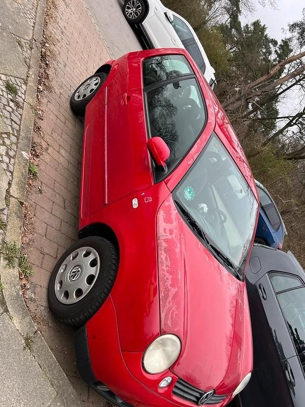Gebraucht VW Lupo 50 PS (36 kW) 2002 Rot Kleinwagen