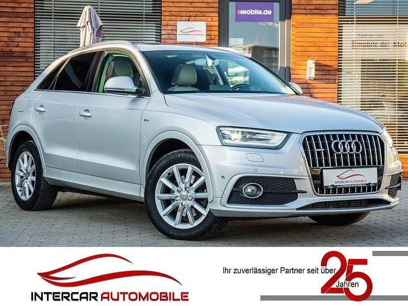 Eissilber metallic Gebraucht 2013 Audi Q3 S-Line SUV | 12.890 € (Fairer Preis) - Bild 1/4