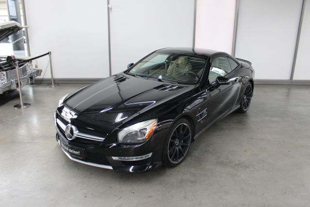 Schwarz , obsidianschwarz Gebraucht 2012 Mercedes SL63 AMG AMG Cabrio | 47.000 € (Guter Preis) - Bild 1/4