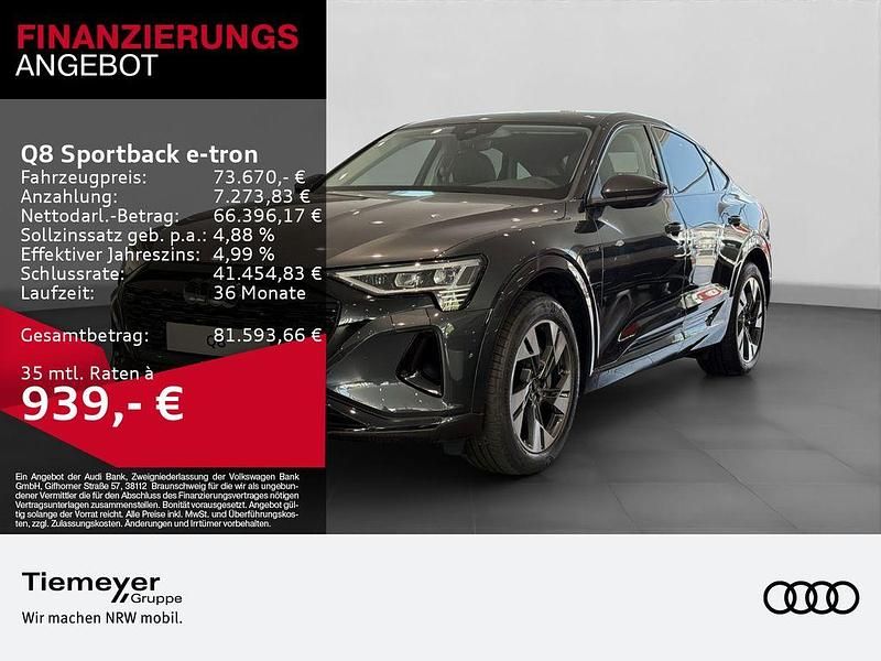 Gebraucht Audi e-tron Sportback Ambiente 250 kW (340 PS) 2025 Grau SUV