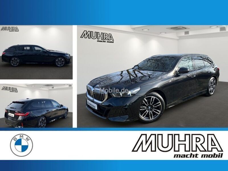 Schwarz Gebraucht 2024 BMW 520 M Sport Kombi | 51.940 € (Superpreis) - Bild 1/4