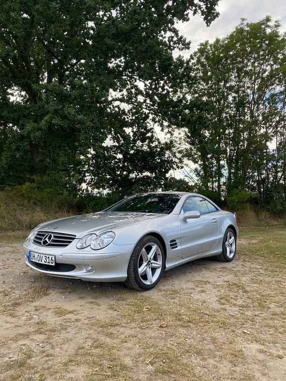 Silber Gebraucht 2006 Mercedes SL350 Cabrio | 22.500 € (Superpreis) - Bild 1/4