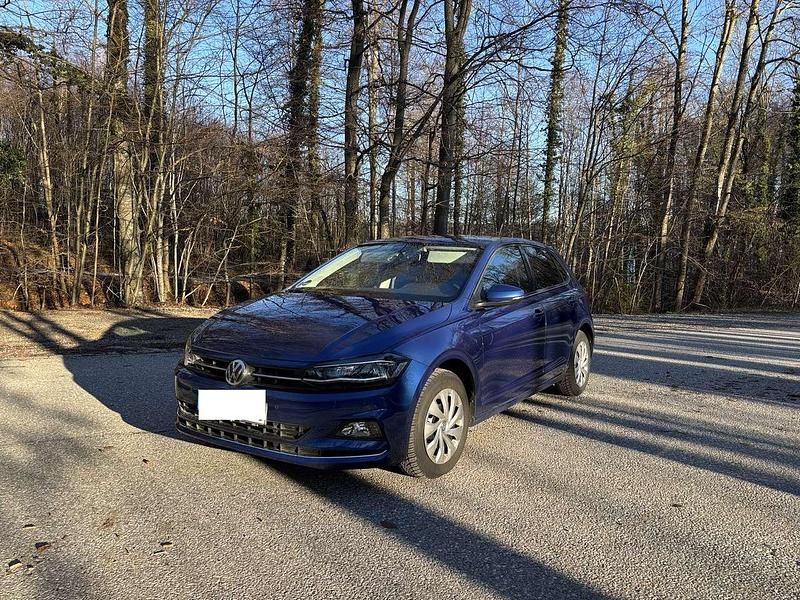 Gebraucht VW Polo Highline 116 PS (85 kW) 2018 Blau Kleinwagen