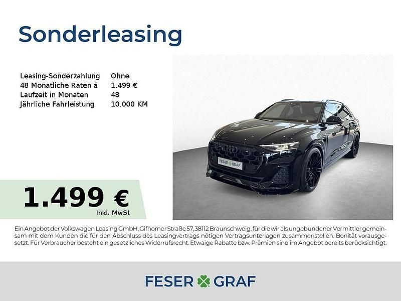Mythosschwarz metallic Neu 2025 Audi Q8 Business SUV | 119.890 € - Bild 1/4