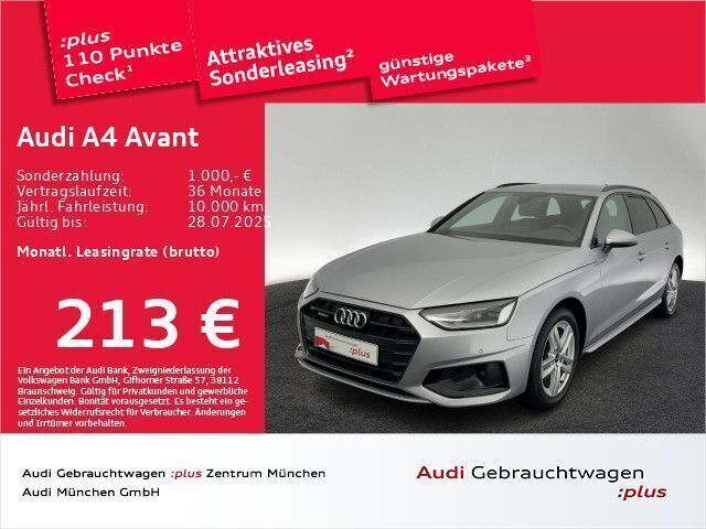 Florettsilber metallic Gebraucht 2024 Audi A4 Advanced Plus Kombi | 42.381 € (Teuer) - Bild 1/2