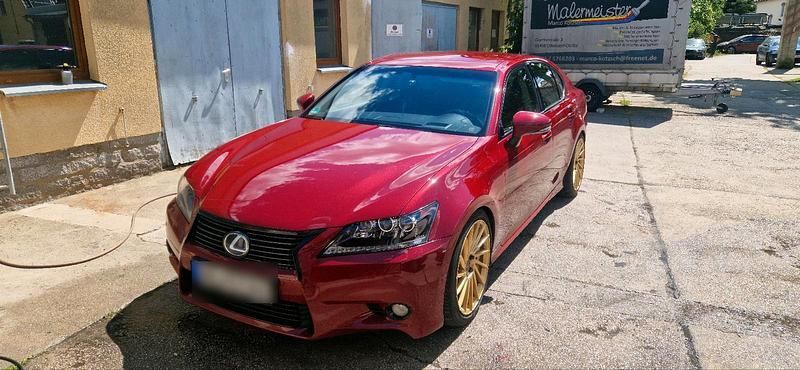Rot Gebraucht 2012 Lexus GS450H Luxury Line Limousine | 26.000 € (Teuer) - Bild 1/4
