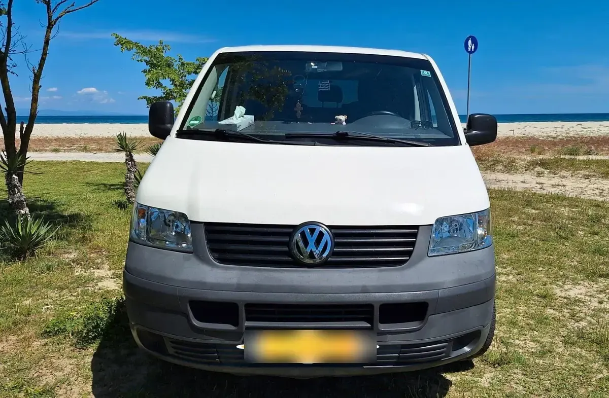 Usata VW Transporter 105 CV (77 kW) 2004 Bianco Furgone